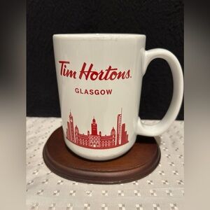 Tim Hortons Glasgow Coffee Mug 5 Inches 2017 Collectors Mug Scotland Gift